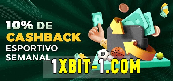 10% de bônus de cashback na 1xbit 